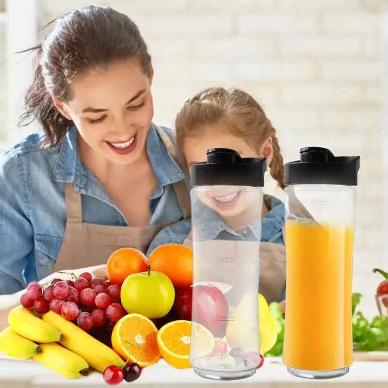 Blender Smoothie Bottle Cup Replacement with Lid