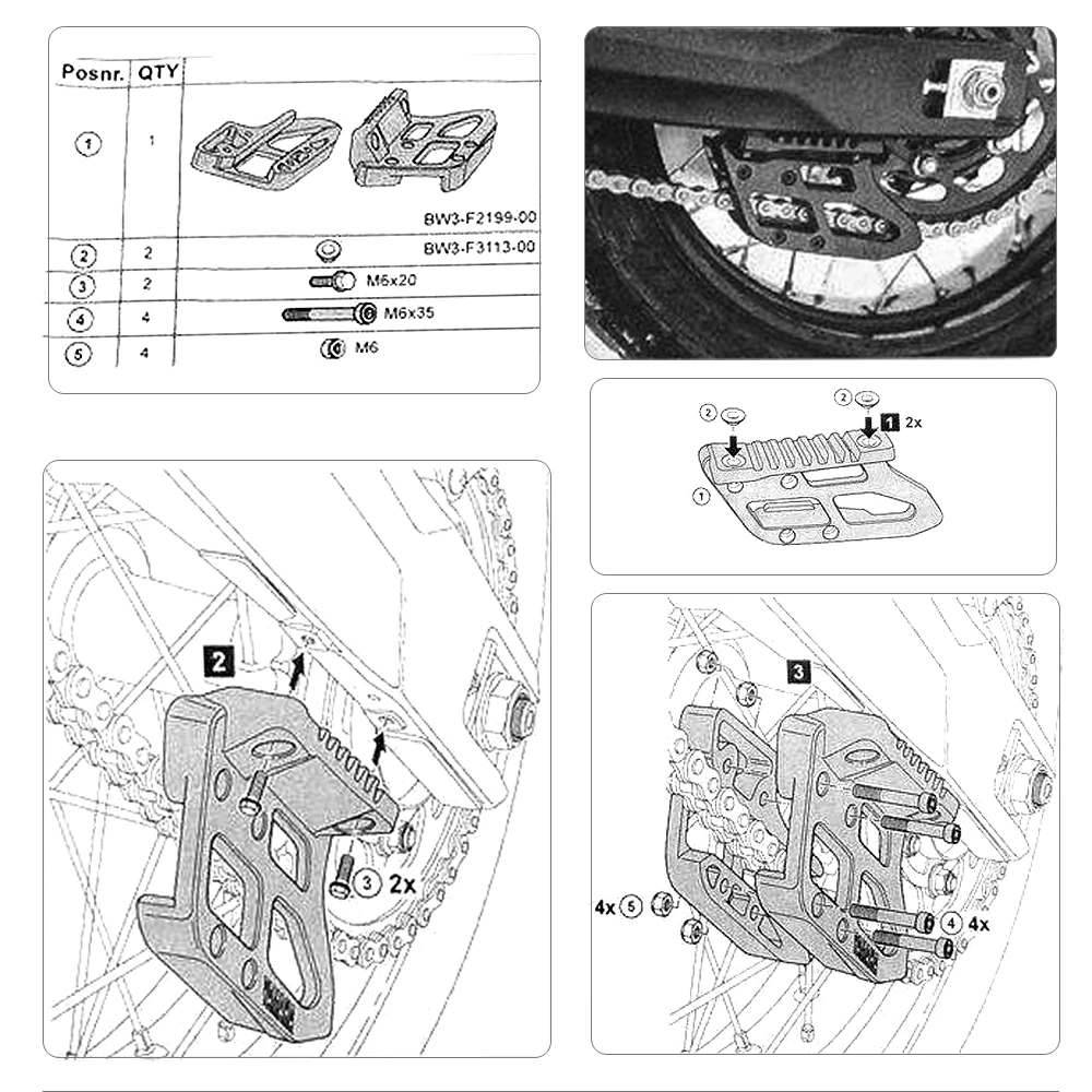 Motorcycle Accessories For YAMAHA Tenere 700 TENERE700 XTZ XT700Z T 700 T7 Chain Guide Pulley Chains Stabilizer Chainring Protector Plate Guard Cover