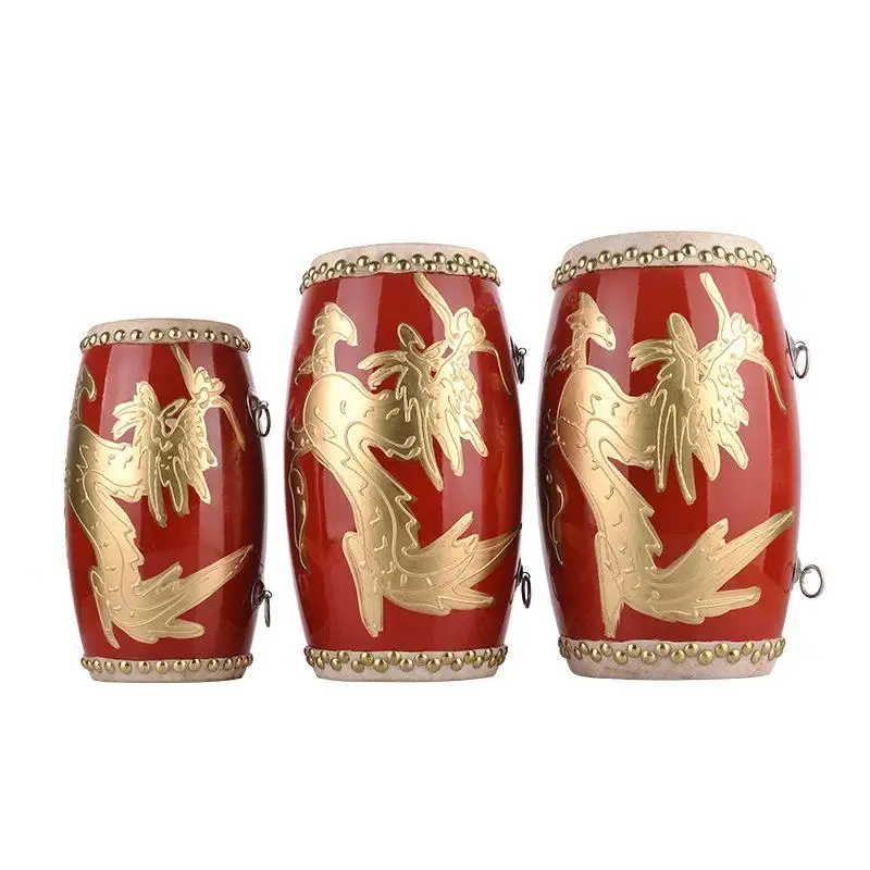 

Chinese Traditional Percussion Instrument Cowhide Waist Drum Children Waist Drum Student Waist Drum Adult Elderly Waist Drum