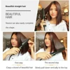 Hair Straightener Four-gear Temperature Adjustment Ceramic Tourmaline Ionic Flat Iron Hair Straightener For Women Widen Panel 5