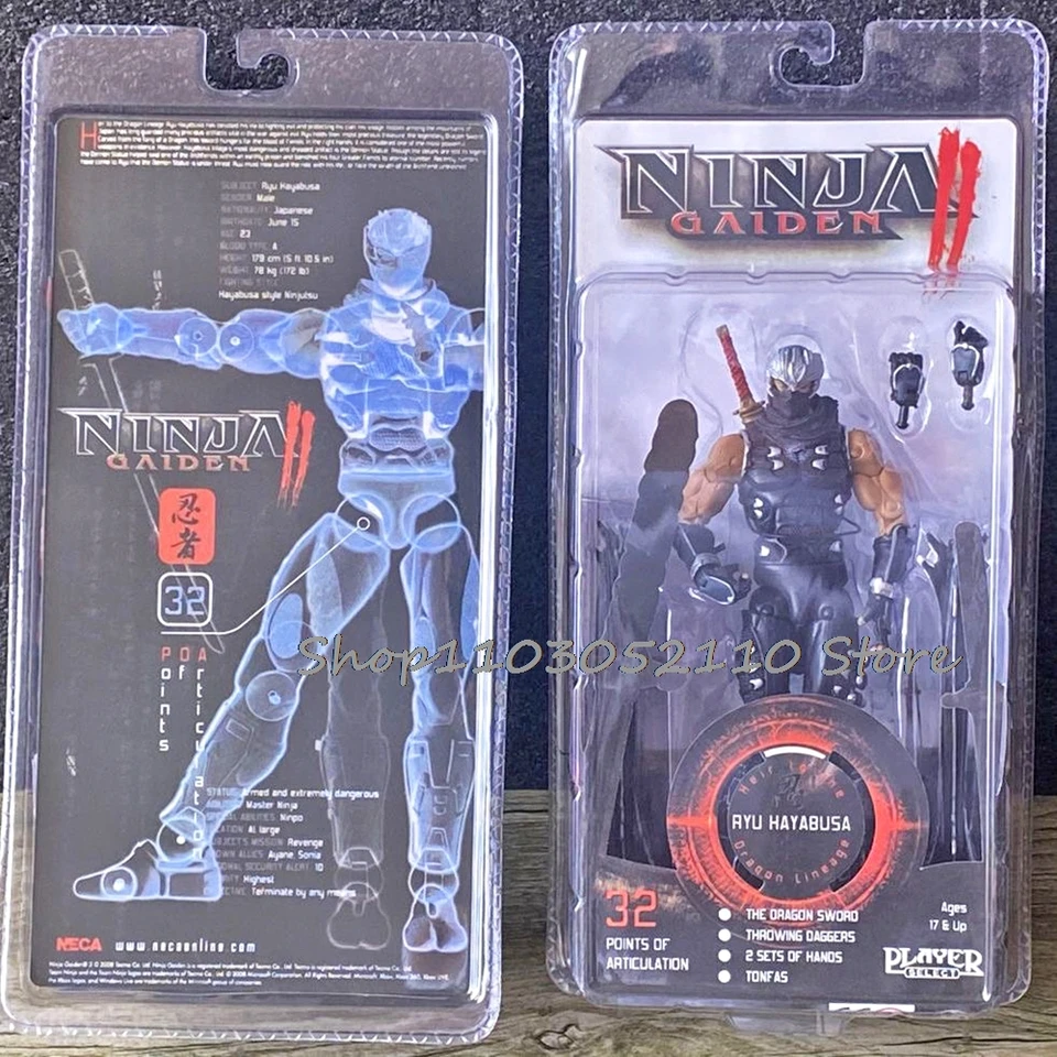 Gaiden Ryu Hayabusa Figure Ninja Gaiden Neca NECA Ninja Gaiden Ryu