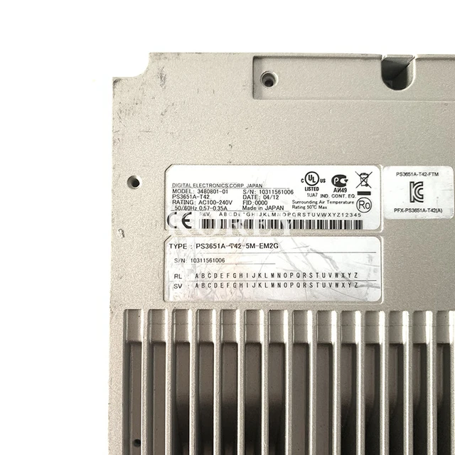Промышленный персональный компьютер HMI 3480801 -01 PS3651A-T42 3480801 -02 PS3650A-T42S 5