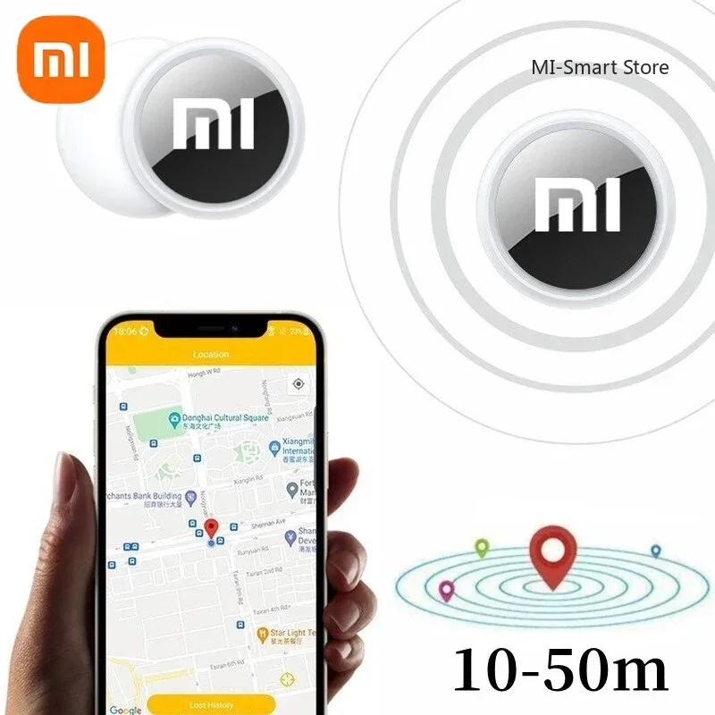 Anti Lose Tracker Smart Bluetooth Locator Xiaomi Locator Mini GPS Tracker Portable Bluetooth 4.0 Tag Smart Home Tracking Anti-lost Device Children&rsquo;s Wallet Smart Locator