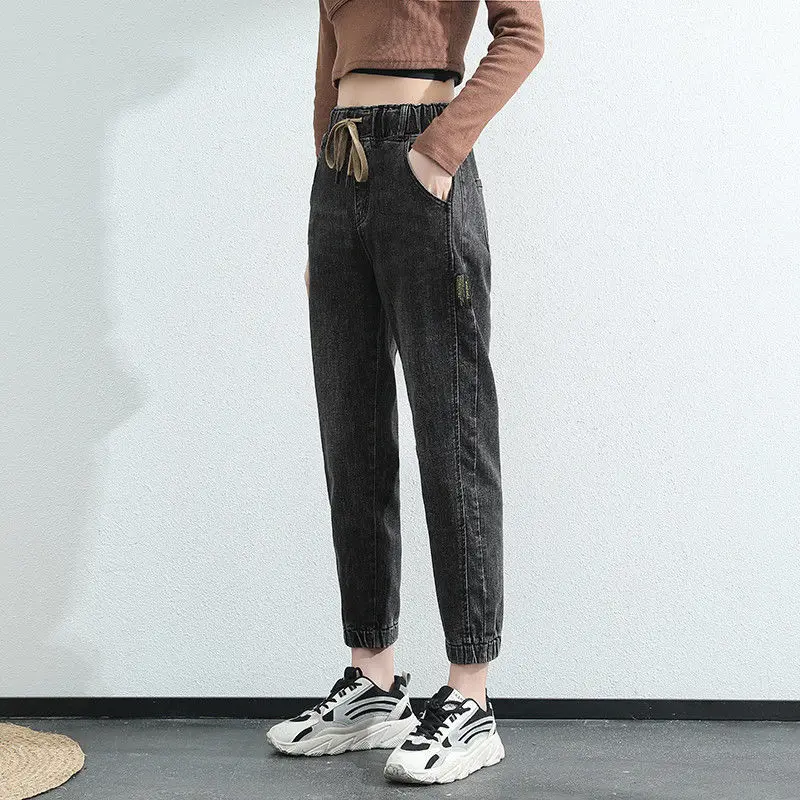 Harem Pants women Vintage High Waist Jeans Women Boyfriends Women Jeans ankle length Mom Jeans Denim Pants Vaqueros jeans Mujer