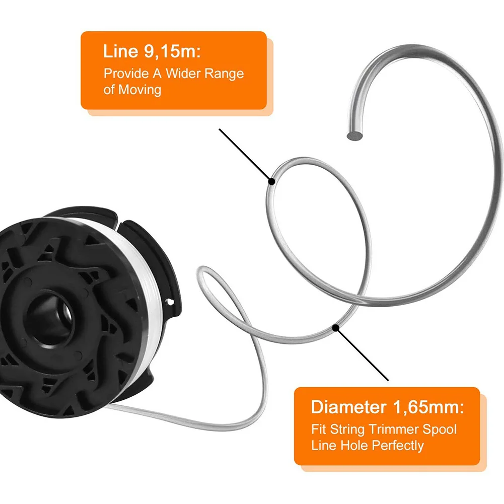 hedge trimmer 4Pcs Trimmer Coil Set Cover Spring For Black Decker Lawn Black And Decker Thread Trimmers GH400 GL301 MTC220 ST4525 GL555 ST6600 gas hedge trimmer