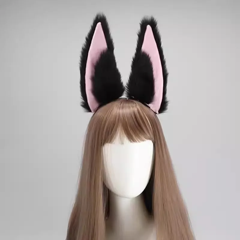 Diadema De Felpa Con Orejas De Cordero – Accesorio Suave Y Cómodo – Beige – Para Niños, Mujeres Y Disfraces