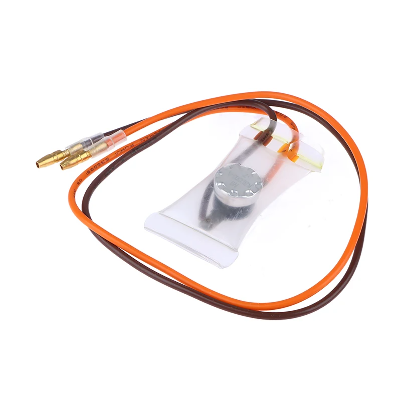 

1Pc -7Degree 2 Cables Replacement Fridges Defrost Thermostator AC 250V 10A Bimetal Refrigerator Defroster Thermostat