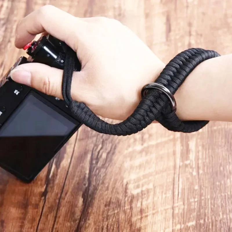 Durable Woven Hand Strap with Quick Release Buckle