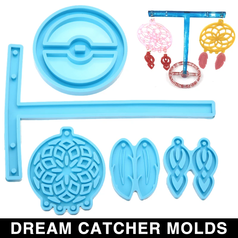 

Earrings Epoxy Resin Mold Feather Keychain Mould Pendant Casting Silicone Mold DIY Crafts Jewelry Making Tool Decorations