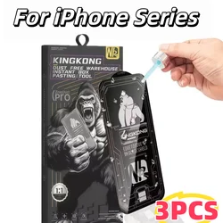 Premium 3 - Pack Tempered Glass Screen Protector - 9H Hardness - High Definition
