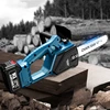 12-inch Brushless Lithium Chain Saw High Power Home and Outdoor Logging Saw Portable Rechargeable Single-handed Chainsaw 1