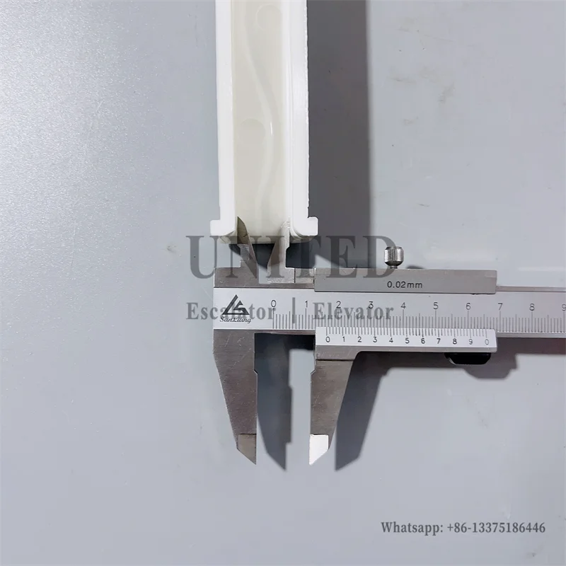 10pcs 220*16mm Elevator Guide Shoe Insert L220mm Groove W16mm B22 White With Pattern Elevator Spare Parts