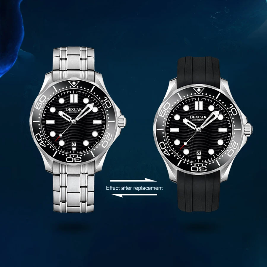 Dexcar Orologi Meccanici Per Uomo Orologio Automatico 2024 Nuovo Calendario Impermeabile Con Lancette Luminose Reloj Para Hombre Orologio Da Uomo