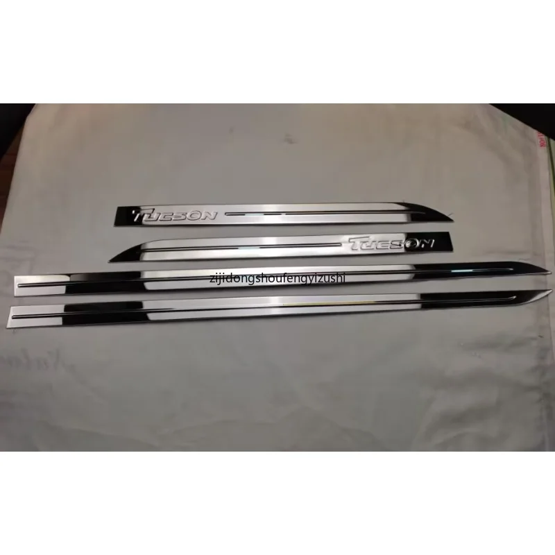 자동차 액세서리 2015 2016 2017 2018 2019 Hyundai Tucson 바디 도어 사이드 충돌 방지 장식 밝은 스트립