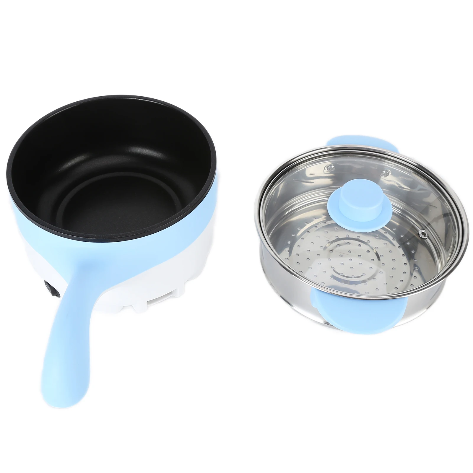 Electric Pot Food Cooker 24V 2L Stainless Steel Non-Stick Intelligent with for Vehicle for Steaming Cooking Car