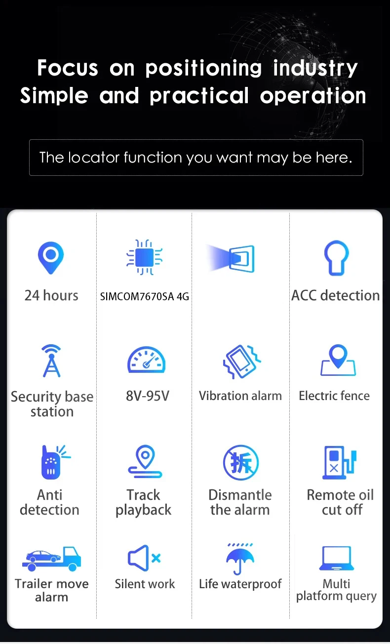 자동차 모토 바이크 엔진 릴레이 컷 오일 추적, 4G GPS 트래커, ACC 견인 어웨이 통화, SMS 스마트 부저 알람 위치, Win J16 CJ780 Pro