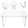 Clear Acrylic Desktop Storage Shelf Foldable Design Multi Purpose Rack Bathroom Bedroom Office Locker Shelves Holder Racks Home 4