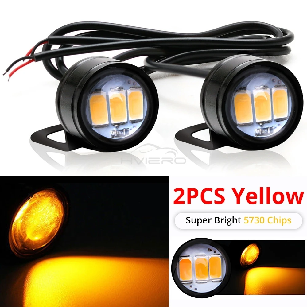 2pcs Yellow