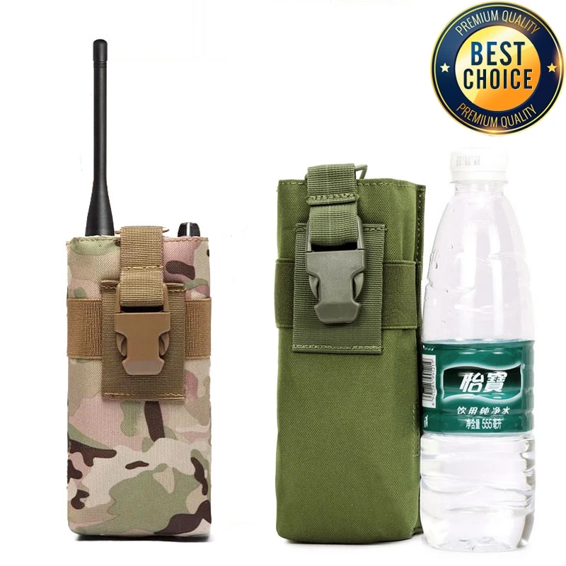 Tactical Nylon Radio Pouch for Outdoor Sports