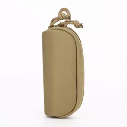 Durable Nylon Molle Outdoor Sunglasses Storage Case (Khaki)