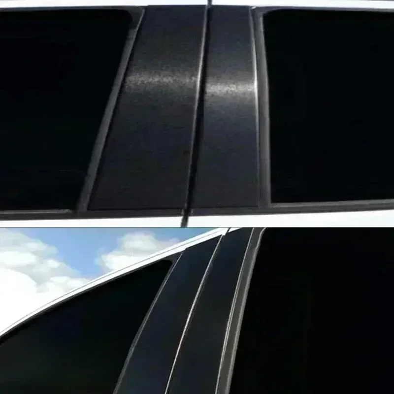 

6 шт., автомобильные оконные стойки, стойка, дверь B C, фотостойка для Honda CRV 2017 2018 2019 2020 2021, автомобильные запчасти, матовый черный