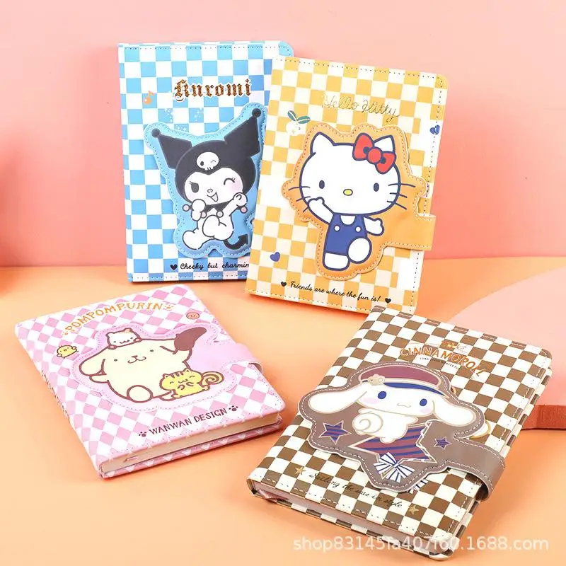 

Sanrio Cinnamoroll, книжка-аккаунт, красивая книжка с магнитной застежкой, книжка, Kawaii, портативная ученическая книжка