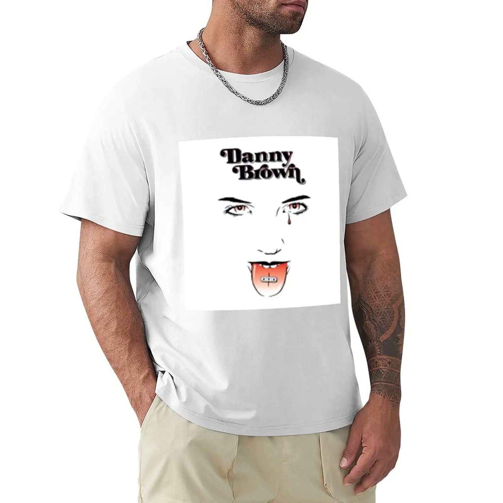 

DANNY BROWN XXX T-Shirt summer tops summer clothes graphic t shirt mens graphic t-shirts anime
