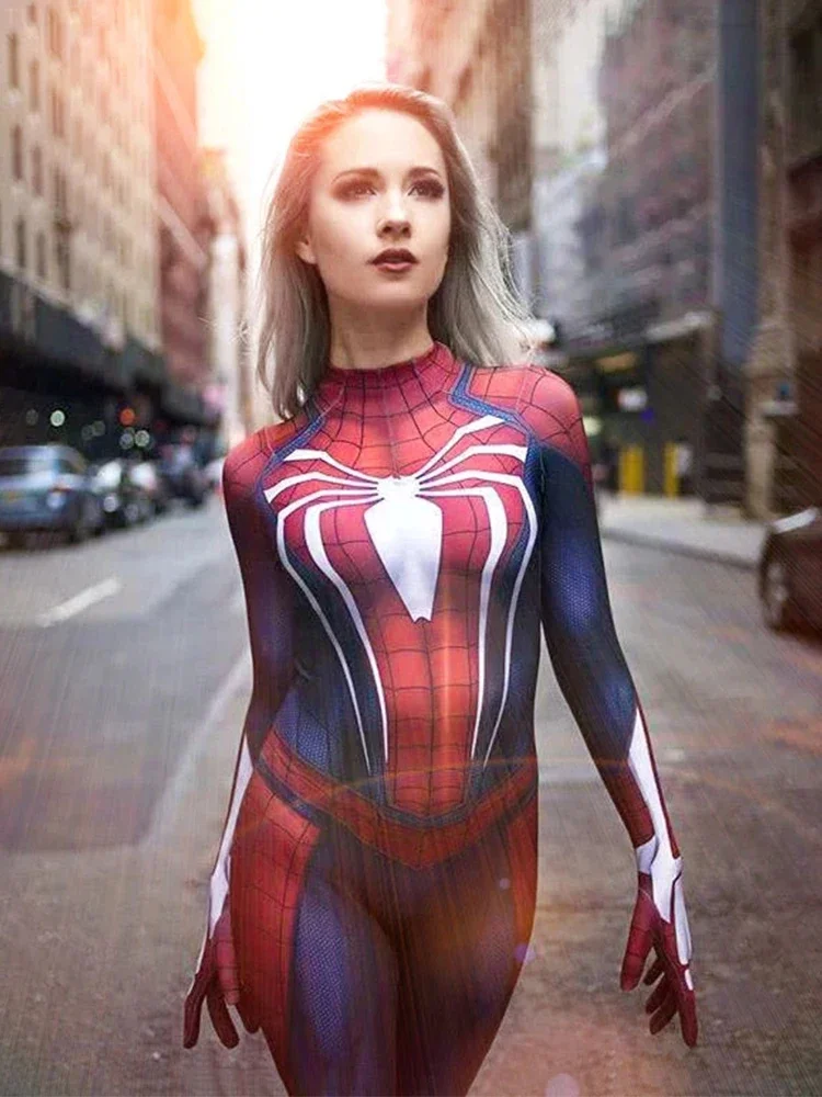 スパイダーマンコスプレセット PS4 ゲーム スパイダーマン ボディスーツ スーパーヒーロー