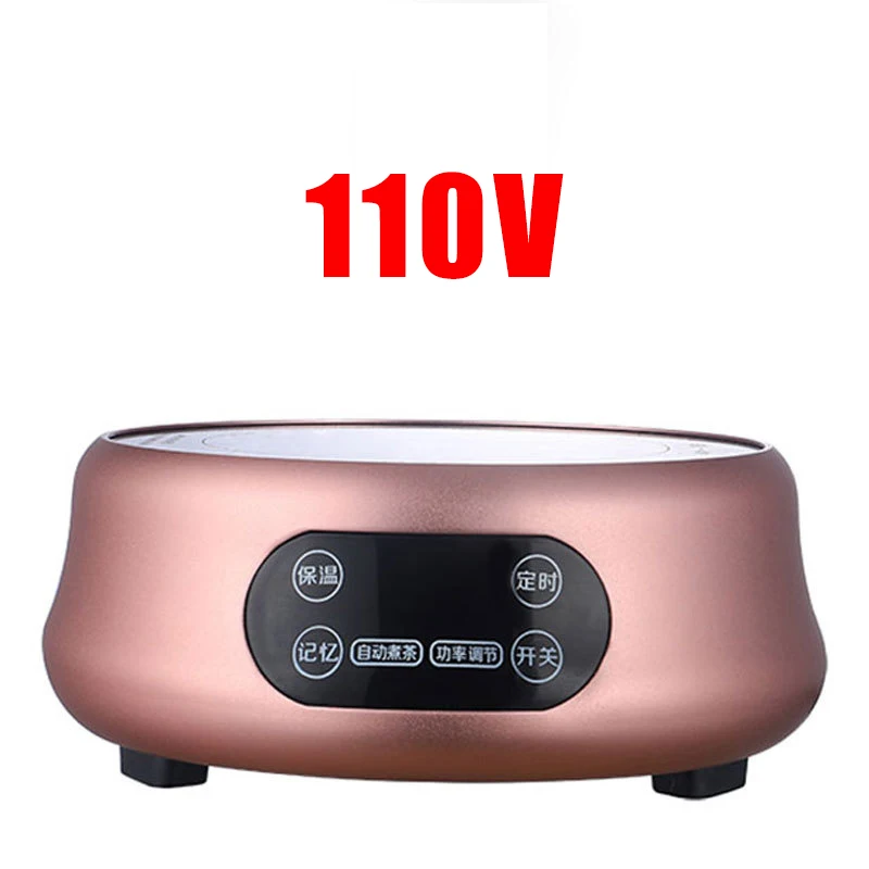 1000W Electric Heater Stove Hot Plate with Timer Mini Tea Maker Smart Tea  Stove Boiled Water Multifunctional Heating Furnace