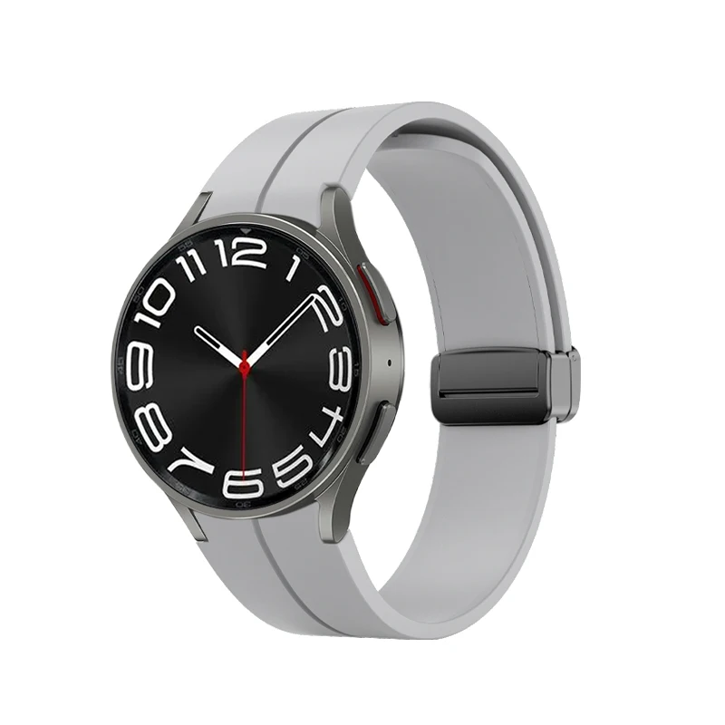 Magnetic Buckle Silicone Watch Strap