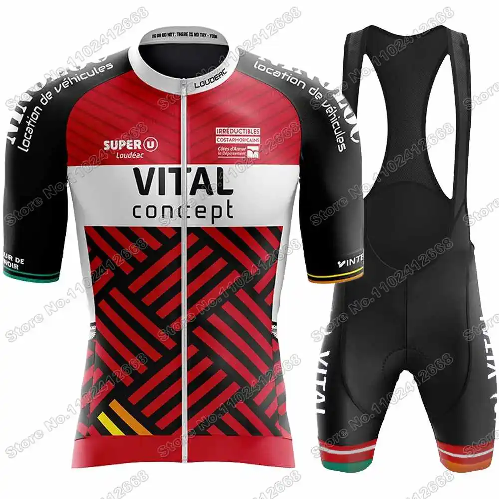 Vital Concept maillot de cyclisme VCP Loudéac, ensemble Tenue de