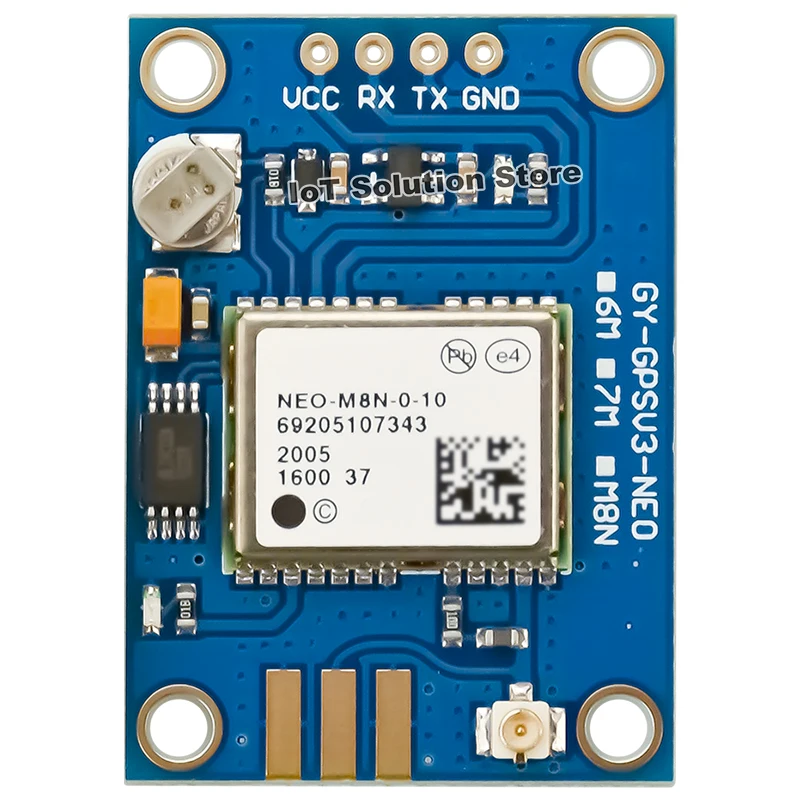 

NEO-M8N-0-10 GY-GPSV3-NEO GY-GPSV3 NEO-M8N NEO M8N NEOM8N NEO-M8N-0 GPS GNSS Module with Ceramic Active Antenna GYGPSV3-M8N