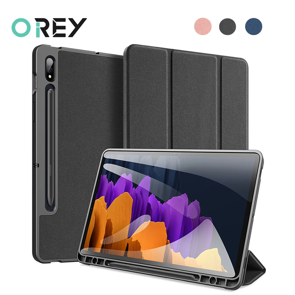 

Чехол для Samsung Galaxy Tab S9 Ultra, роскошный флип-чехол из искусственной кожи для Samsung Tab S7 PE S8 S9 Ultra Plus S9 +, деловой чехол