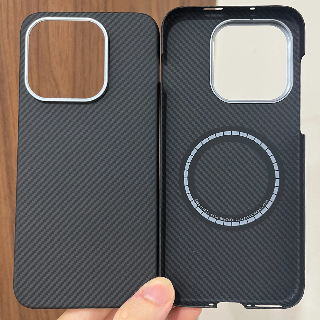 Premium Real Aramid Carbon Fiber Protective Phone Case Cover
