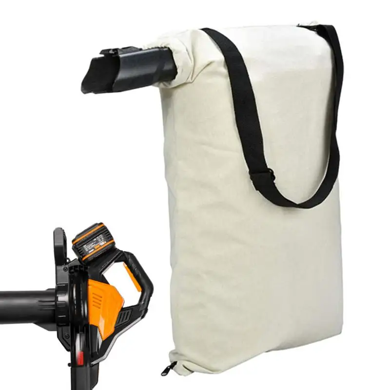 

Zippered Type Leaf Blower Vacuum Bag 127-7040 Bottom Debris Dump Bag Universal Leaf Blower Vaccum Bag for Outdoor Garden Tools