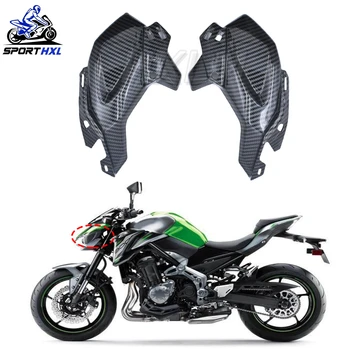 Z 900 Headlight Panel Fairing Cowl Upper Front Side Nose Cover Carbon Fit for Kawasaki Z900 2017 2018 2019Motorcycle Accessories