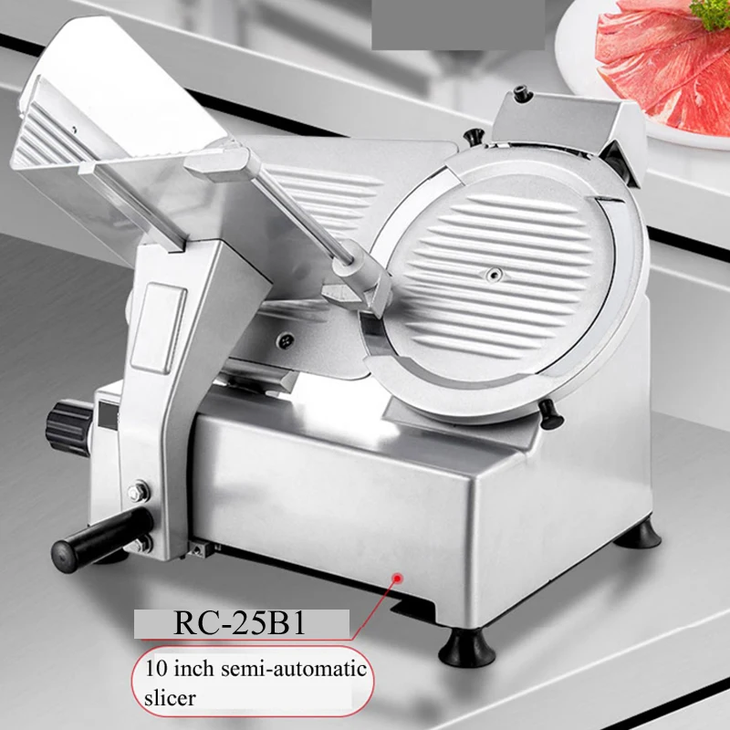 

Meat Slicer Manual Sliced Cutting Machine Automatic Delivery Frozen Beef Mutton Roll Cutter For Kitchen Commercial
