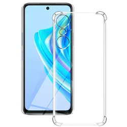 Silicone Soft Clear Shockproof Phone Case Cover for Infinix Hot20 4G (Shockproof Case)
