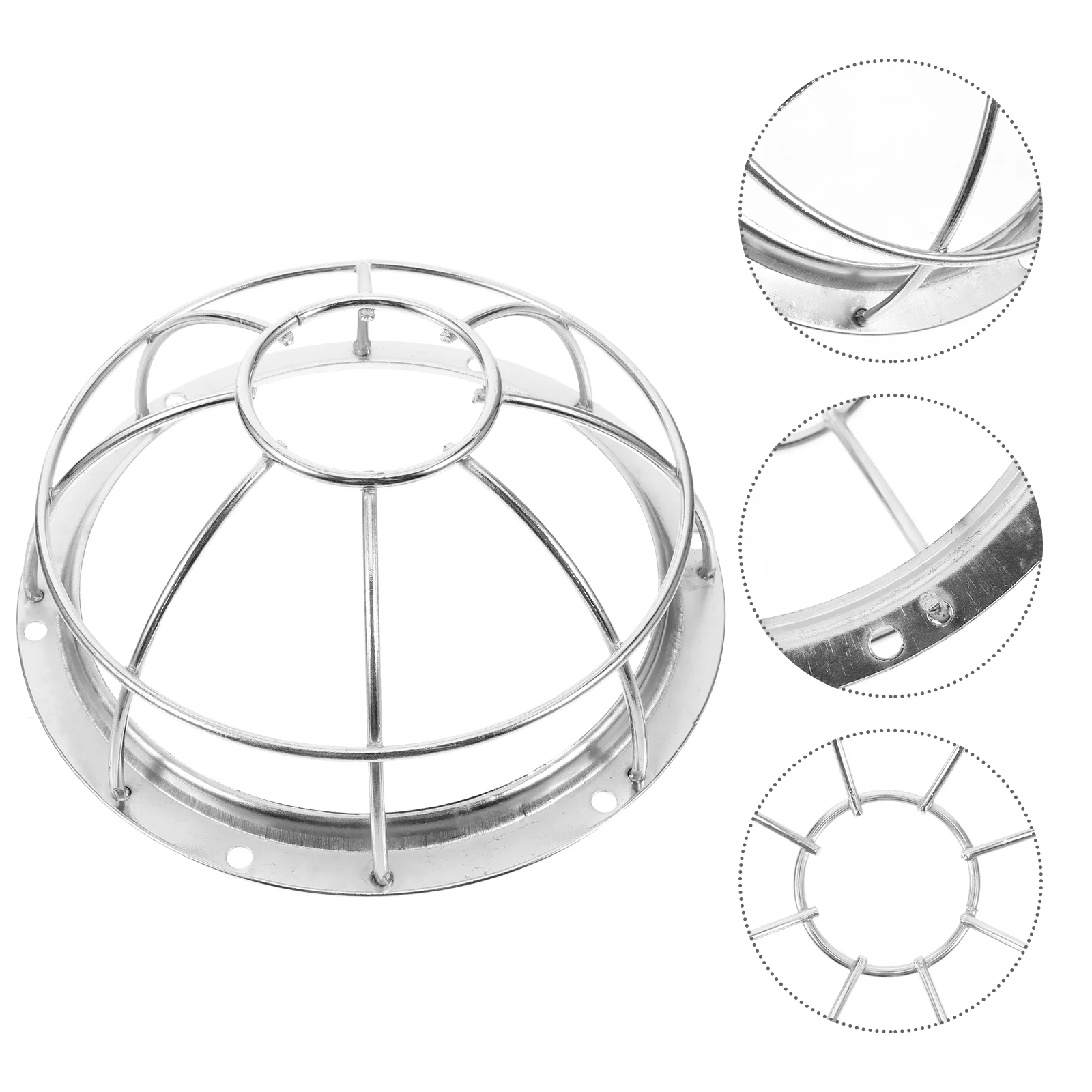 

Cage Fire Sprinkler System Metal Cover Brackets Sensor Guard Stainless Steel Kickstand