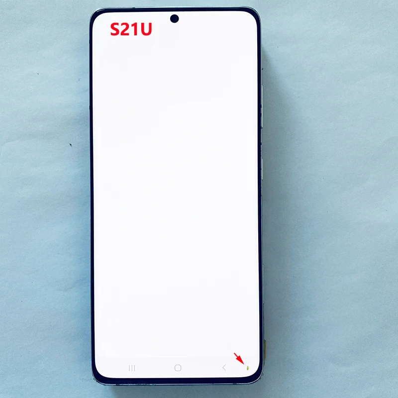 ũġ  Ƹ S21U LCD, Ｚ S21 Ʈ 5G G998F G998B LCD ÷ ġ ũ,   ǰ , 6.8 ġ