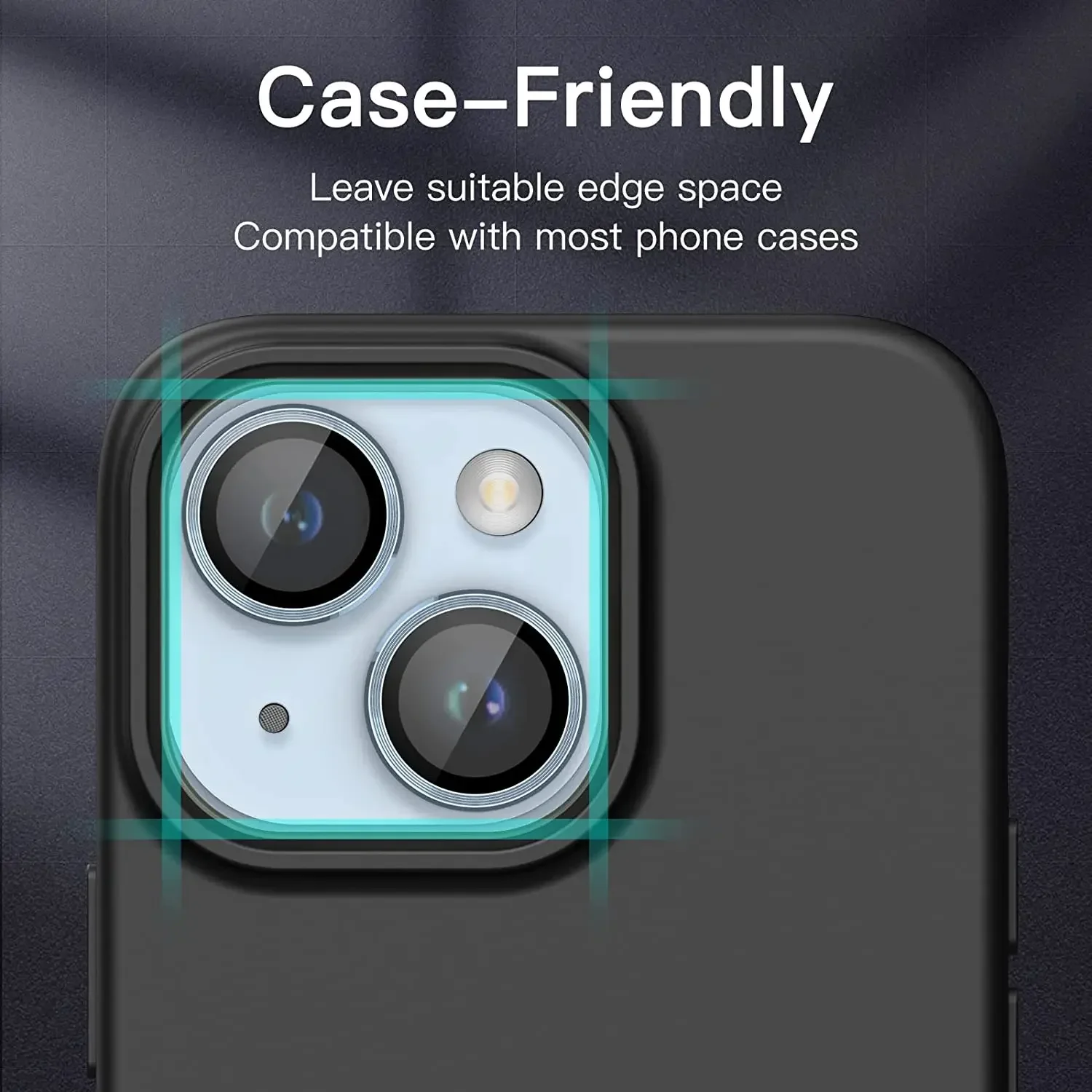 Blue Camera Lens Protector - Premium Tempered Glass Cover Accessories, 2-3 Piece Set