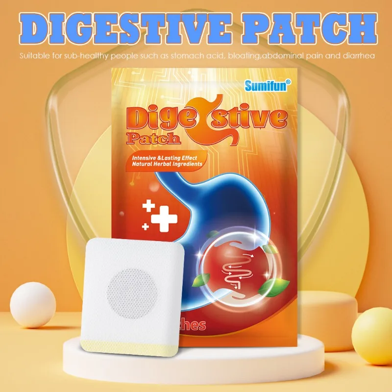Stomach Pain Patch Stomachache Gastritis Treatment Colitis Patch Gastrointestinal Digestive System Problems Plaster Health Care slimming patch