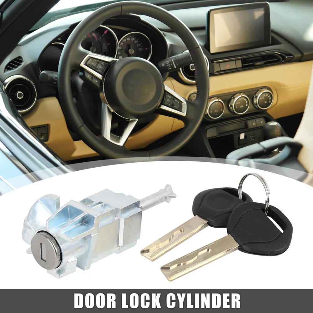 

Car Left Driver Door Lock Cylinder Barrel Assembly With 2 Keys Compatible For 2001-2006 E46 M3 51217019975 51218244049