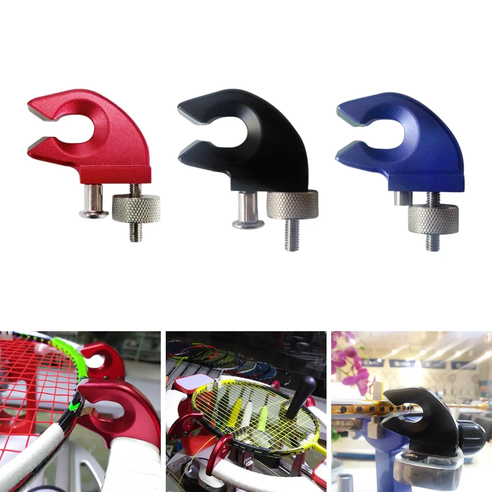 Practical Badminton Stringing clip Accessory Flying Clamp Fixing Clamp Tools Puller For Racket Tennis Drawing