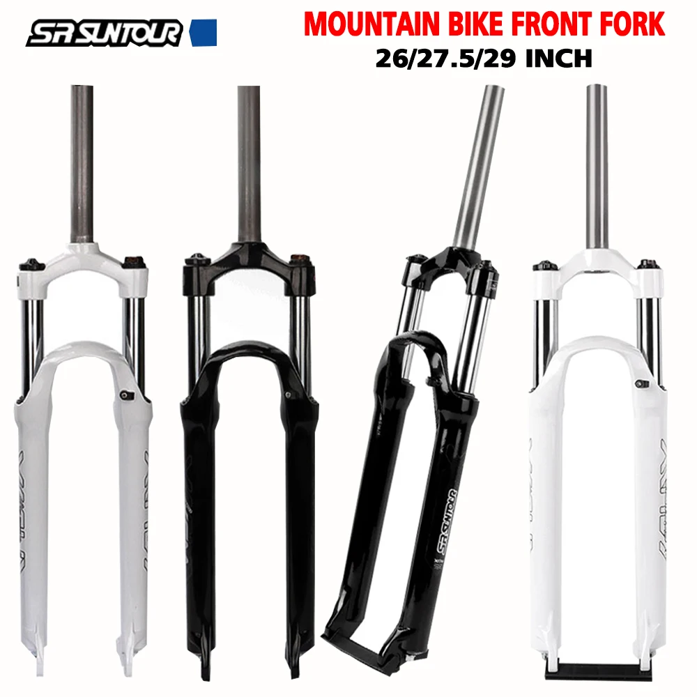Suntour Mtb Mountain Bike Xcm Forcella Anteriore 26/27.5/29 Pollici Sospensione Blocco Ammortizzatore Corsa 100Mm Forcella Meccanica In Lega Di Allumi