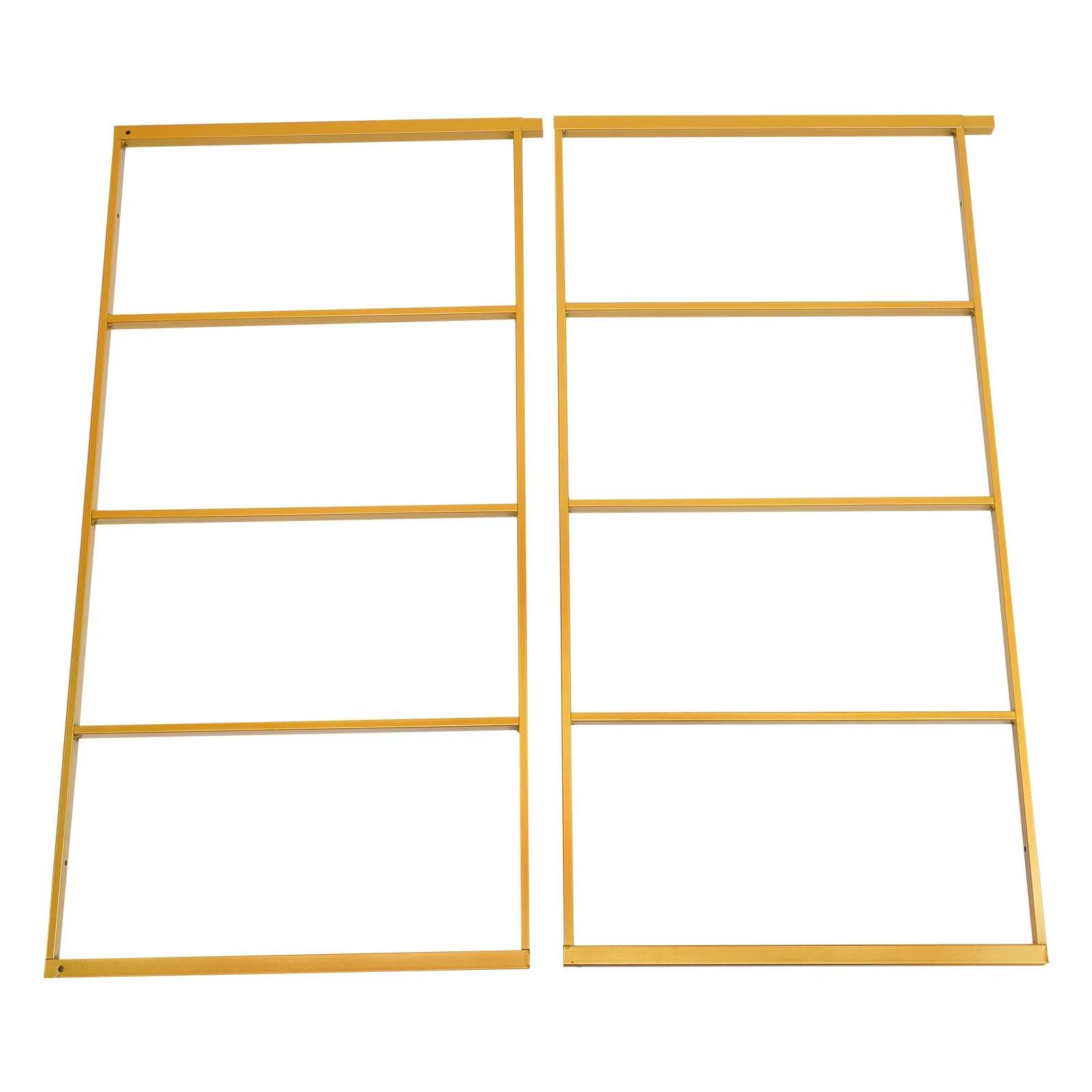 6,5x3,3ft Hintergrundständer Goldener Ballonbogen-Ständer Metall-Ballonbogenhalter-Set Metall-Gartenbogen für Garten-Hochzeiten und Partys – Detail 5