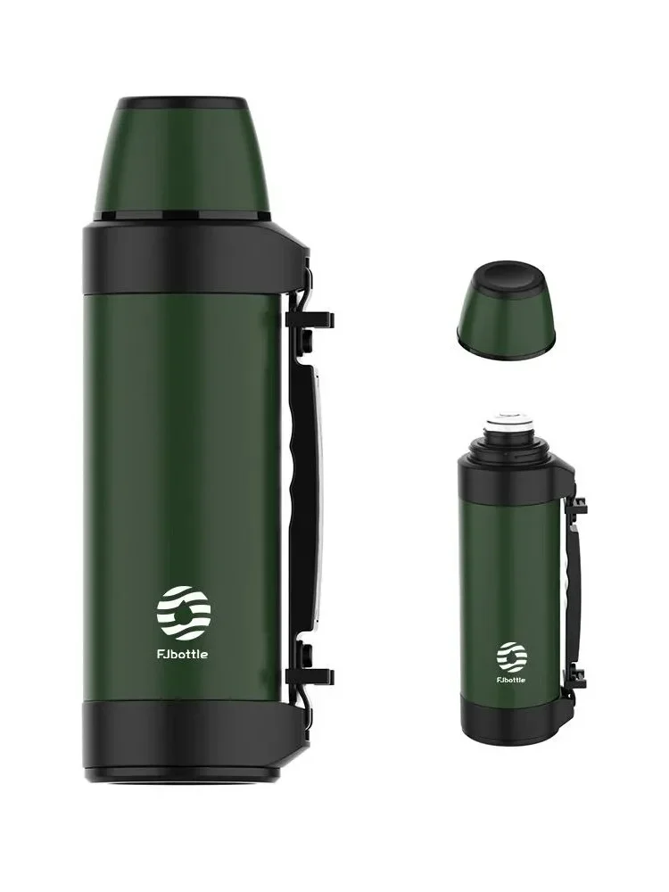 FEIJIAN 1200/1500ml Thermos Bottle Stainless Steel Vacuum Flasks Water Bottle Insulated Outdoor travel Hike Keep Cold Bottle Cup