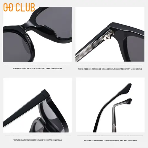 O-Q CLUB Women Sunglass Man Myopia Sunglasses Woman Men's Glasses in Trend Women's Eyepieces Lunette Eyewear Lenses Designer - Image 5