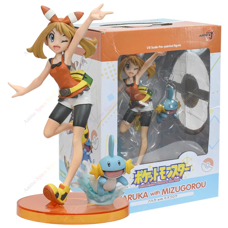 Hot Sale Pokemon Action Figure May And Mudkip Lillie And Clefairy