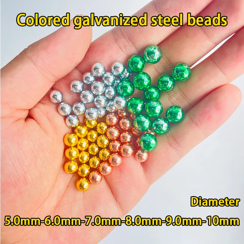 

Color Galvanized Steel Beads, Maze Beads, Handmade DIY Accessories, Experimental Materials, Smooth, Bright Colors, Customizable